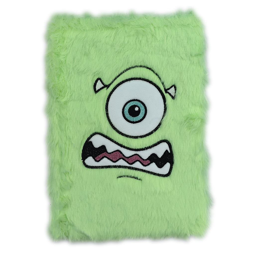 LIBRETA EZCO A5 COSIDA PLUSH 64 HOJAS RAYADAS MONSTERS INC