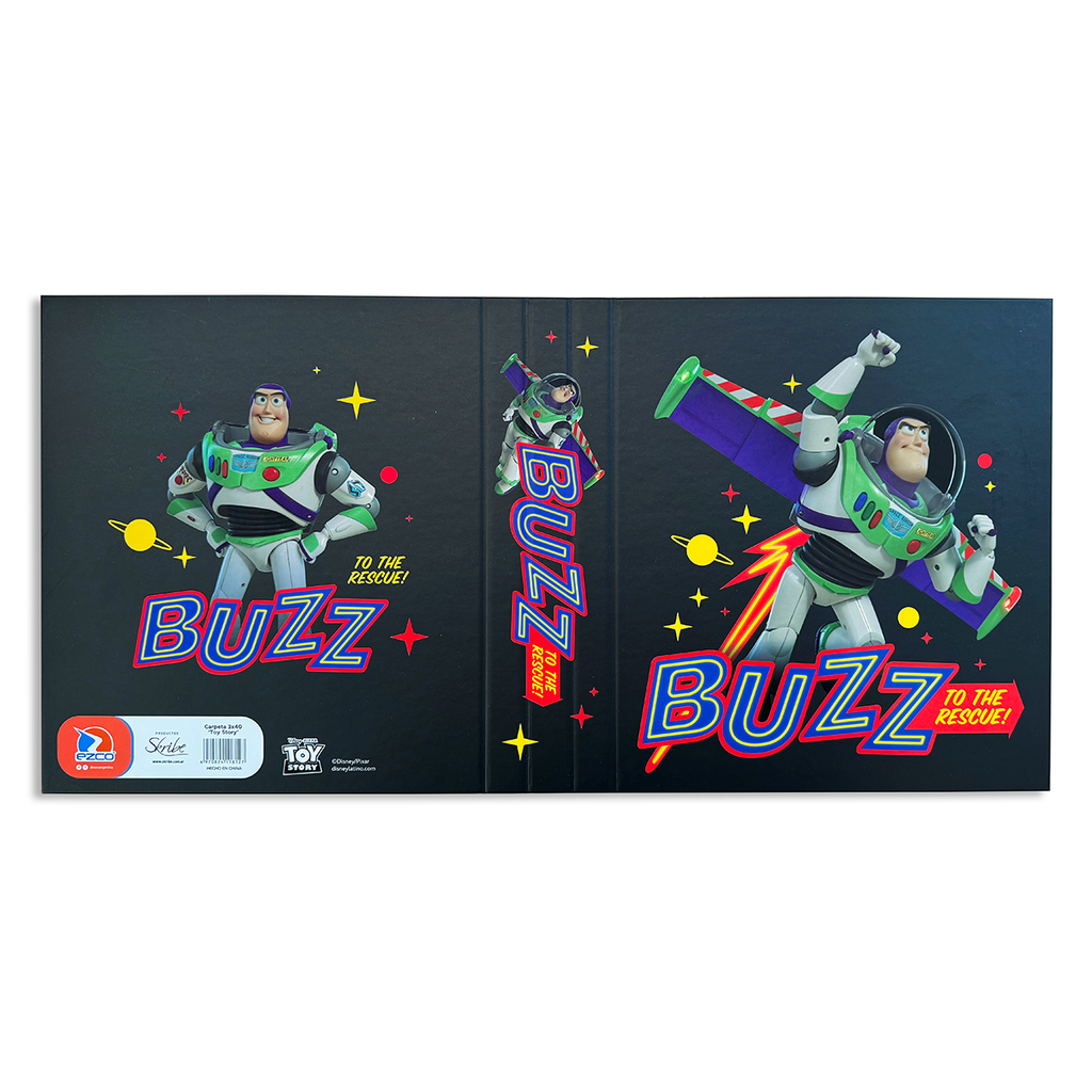 CARPETA EZCO 3X40 TOY STORY