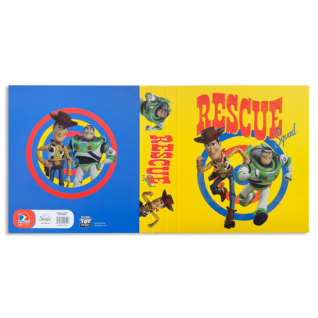 CARPETA EZCO 3X40 TOY STORY