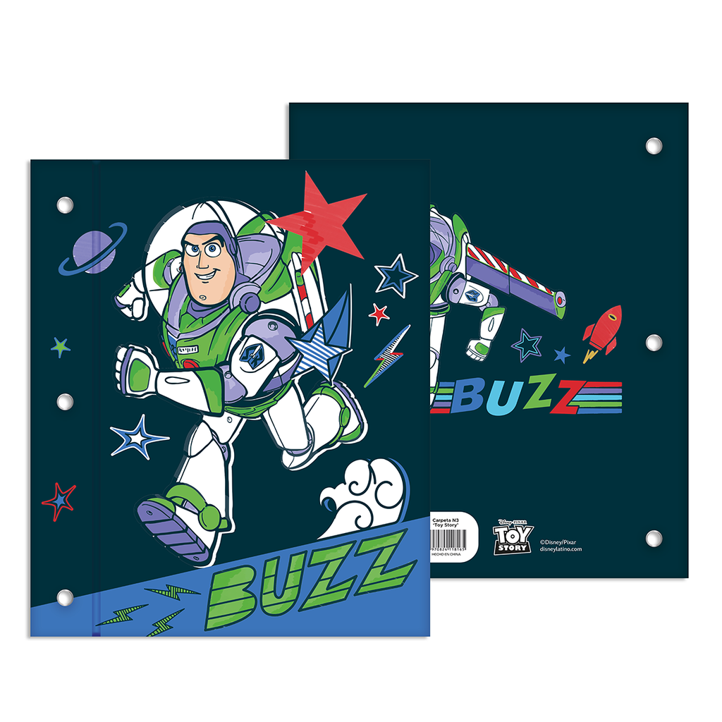CARPETA EZCO DOS TAPAS Nº3 TOY STORY