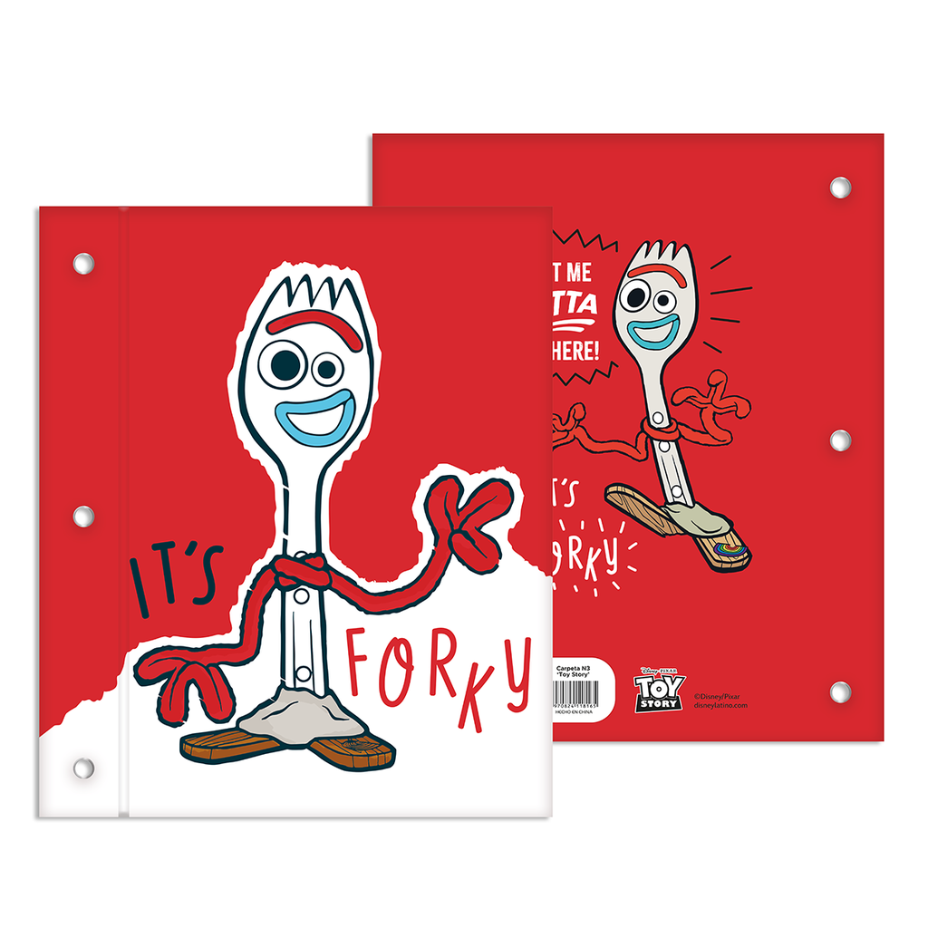 CARPETA EZCO DOS TAPAS Nº3 TOY STORY