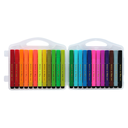 MARCADORES EZCO TRIANGULARES X 24 COLORES PRINCESAS
