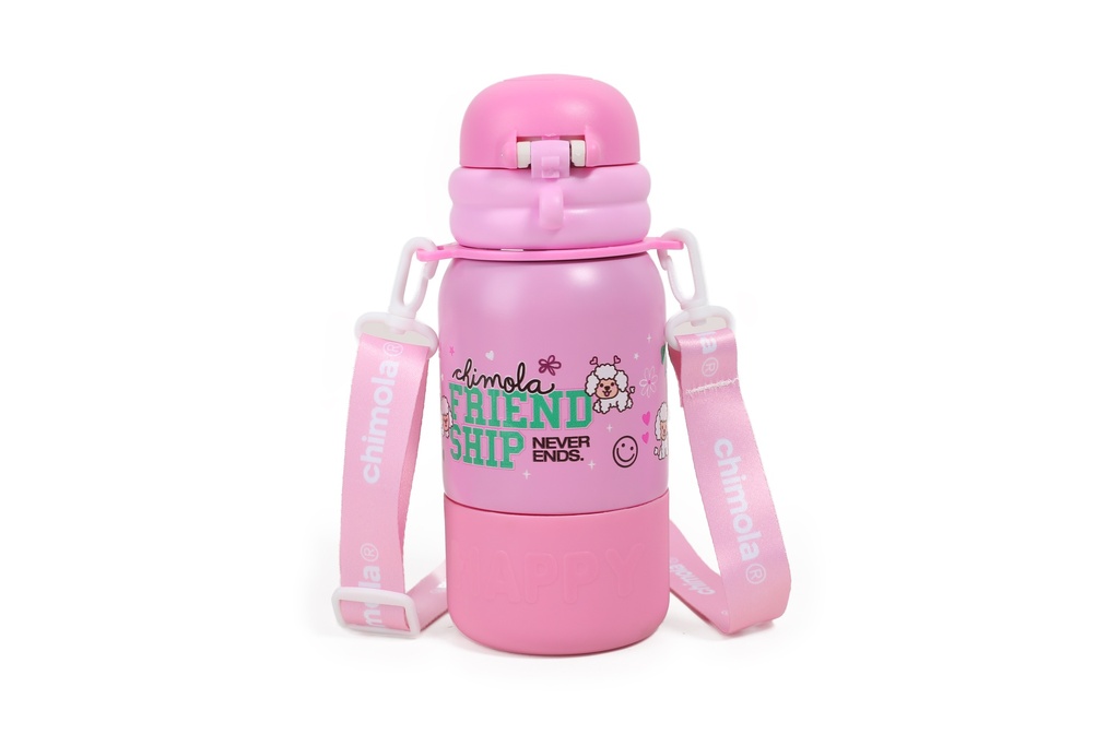 BOTELLA TERMICA CHIMOLA CON CORREA POODLE