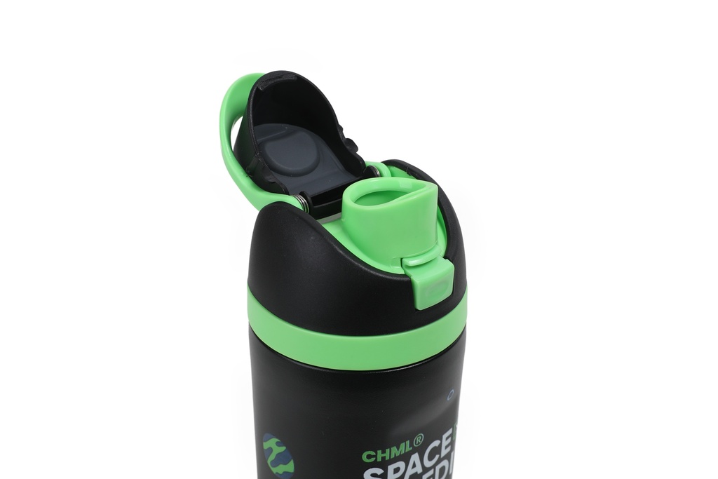 BOTELLA CHIMOLA ARCADE SPACESHIP NEGRO