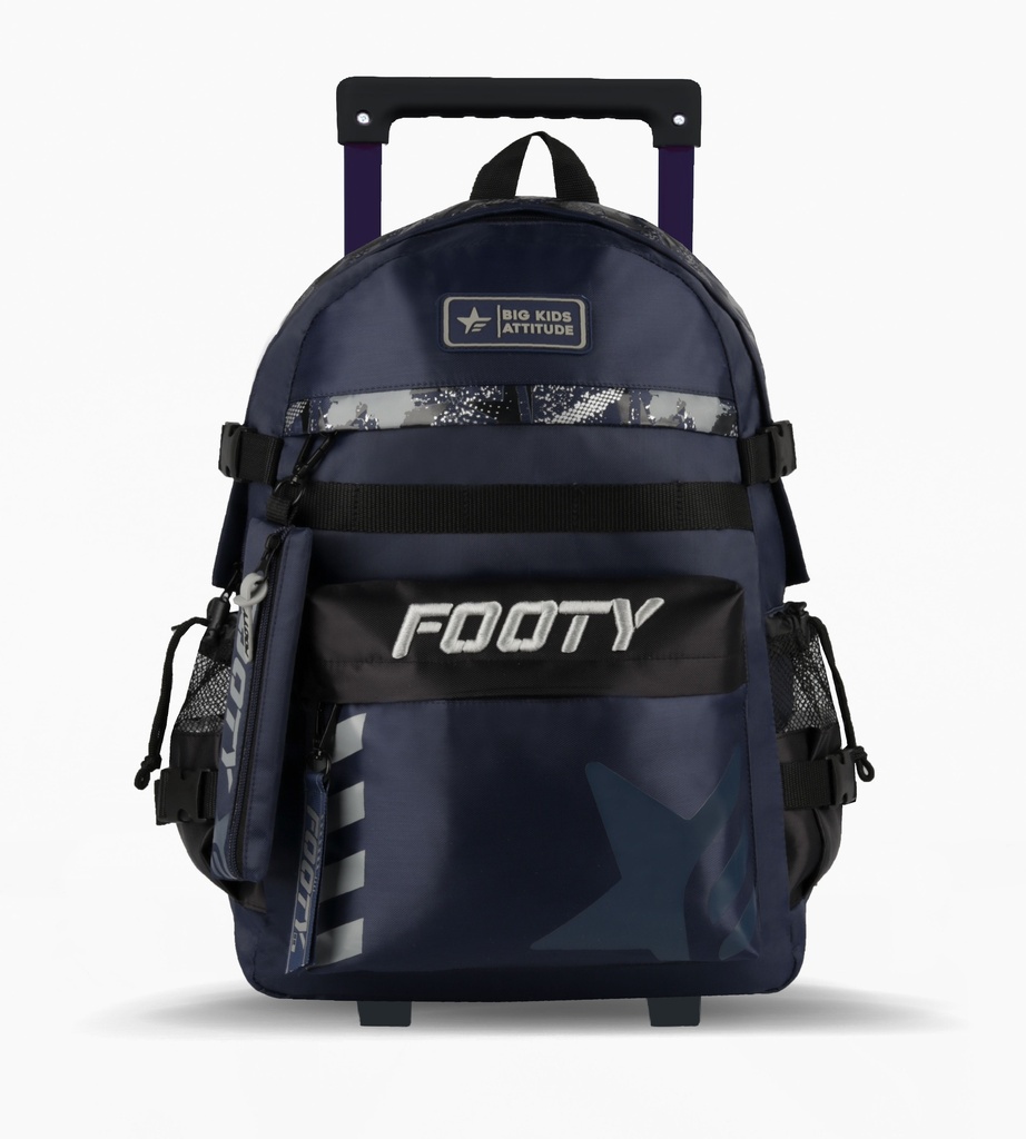 MOCHILA FOOTY C/CARRO BIG KIDS ABSTRACT
