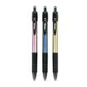 BOLIGRAFO KIRUKI RETRACTIL TRAZO MEDIO TINTA AZUL X 24 SMART
