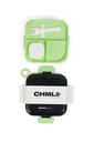 LUNCH BOX CHIMOLA INSPIRE NEGRO Y AZUL