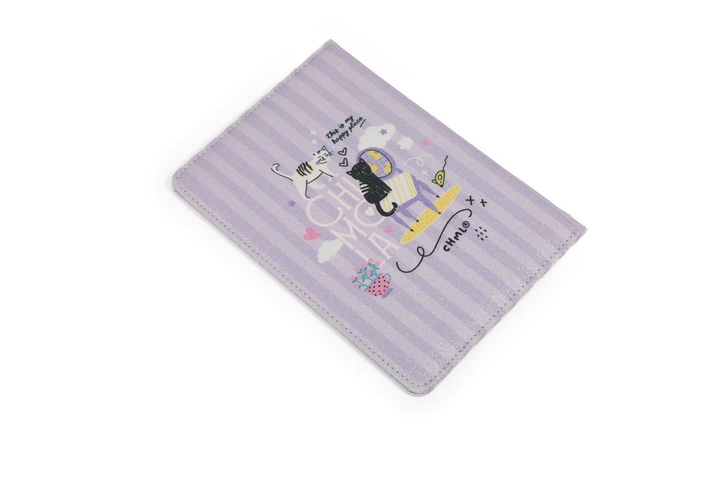 LIBRETA CHIMOLA A5 GLITTER CAT