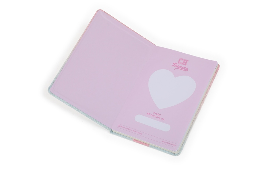 LIBRETA CHIMOLA A5 GLITTER CHITA