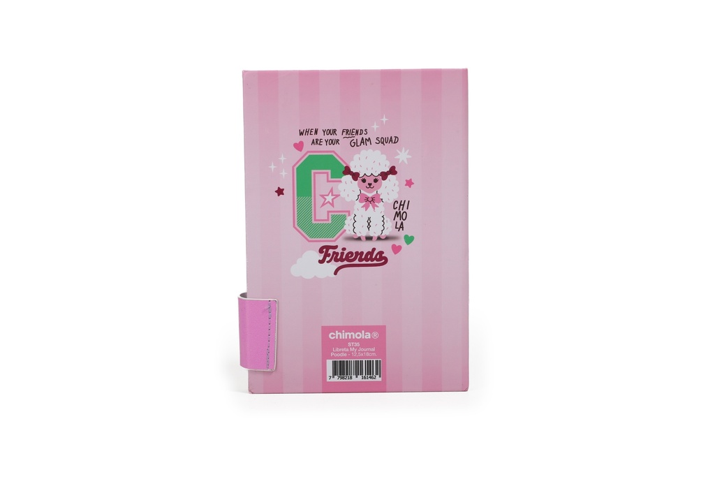 LIBRETA CHIMOLA A5 MY JOURNAL POODLE