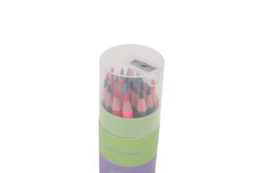 SET CHIMOLA LÁPICES DE COLORES X24 COLOR CRUSH PURPLE