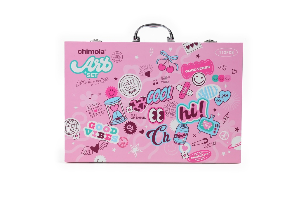 SET DE ARTE XL CHIMOLA COLOR CRUSH UNIVERSITY GIRL