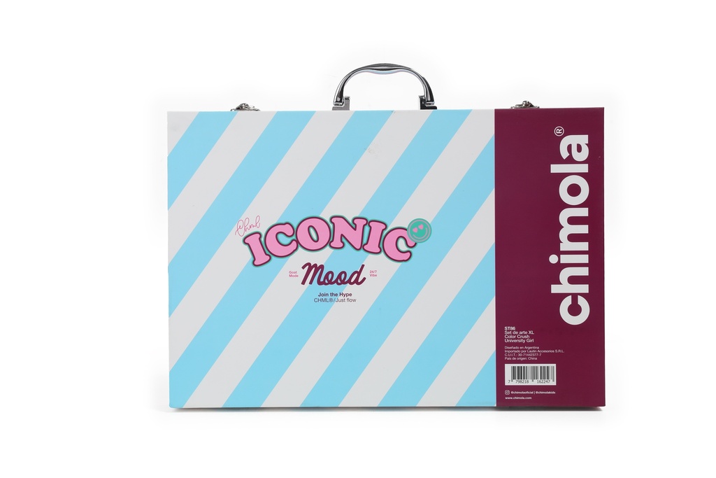 SET DE ARTE XL CHIMOLA COLOR CRUSH UNIVERSITY GIRL