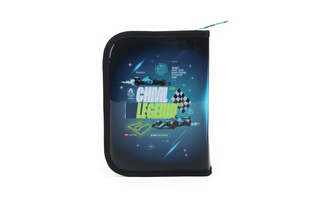 CARTUCHERA CHIMOLA RIGIDA PERSONAJES RACING CAR