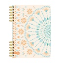 CUADERNO RY A5 ANILLADO 15x21cm 80 HOJAS RAYADAS LINEA ACUARELA 1018