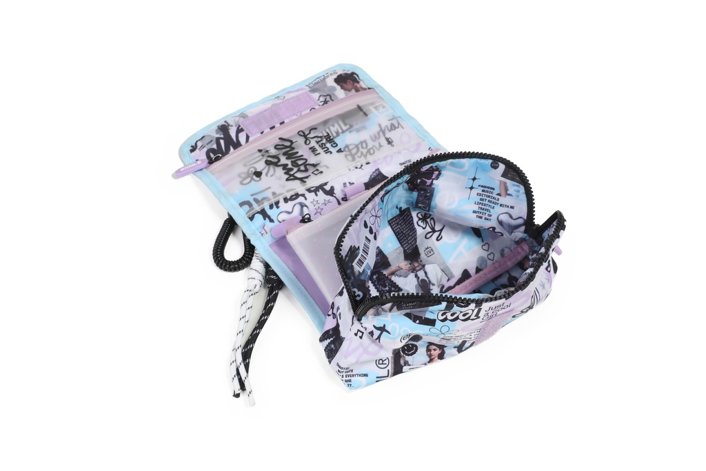 CARTUCHERA CHIMOLA COQUETTE LILA