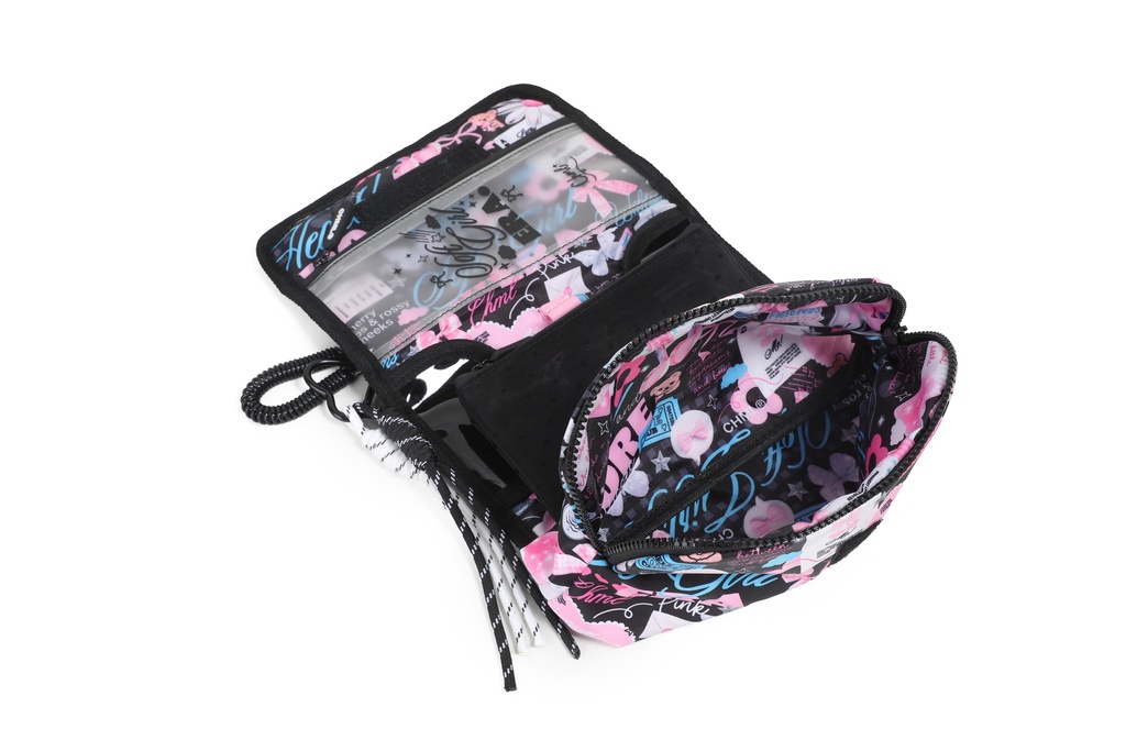 CARTUCHERA CHIMOLA COQUETTE NEGRO