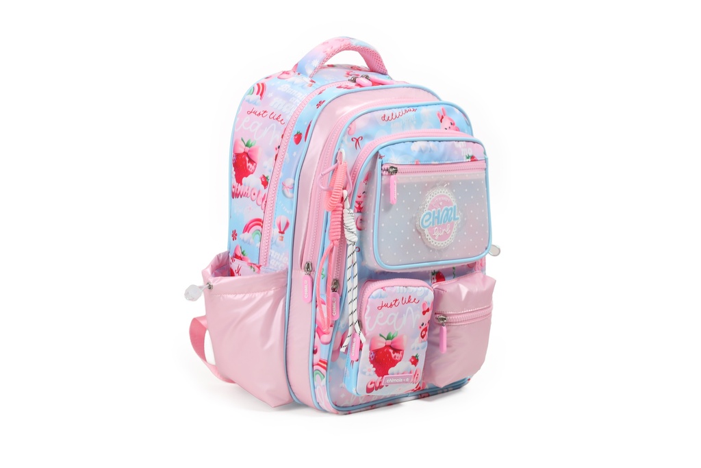 MOCHILA CHIMOLA COQUETTE ESPALDA 17''