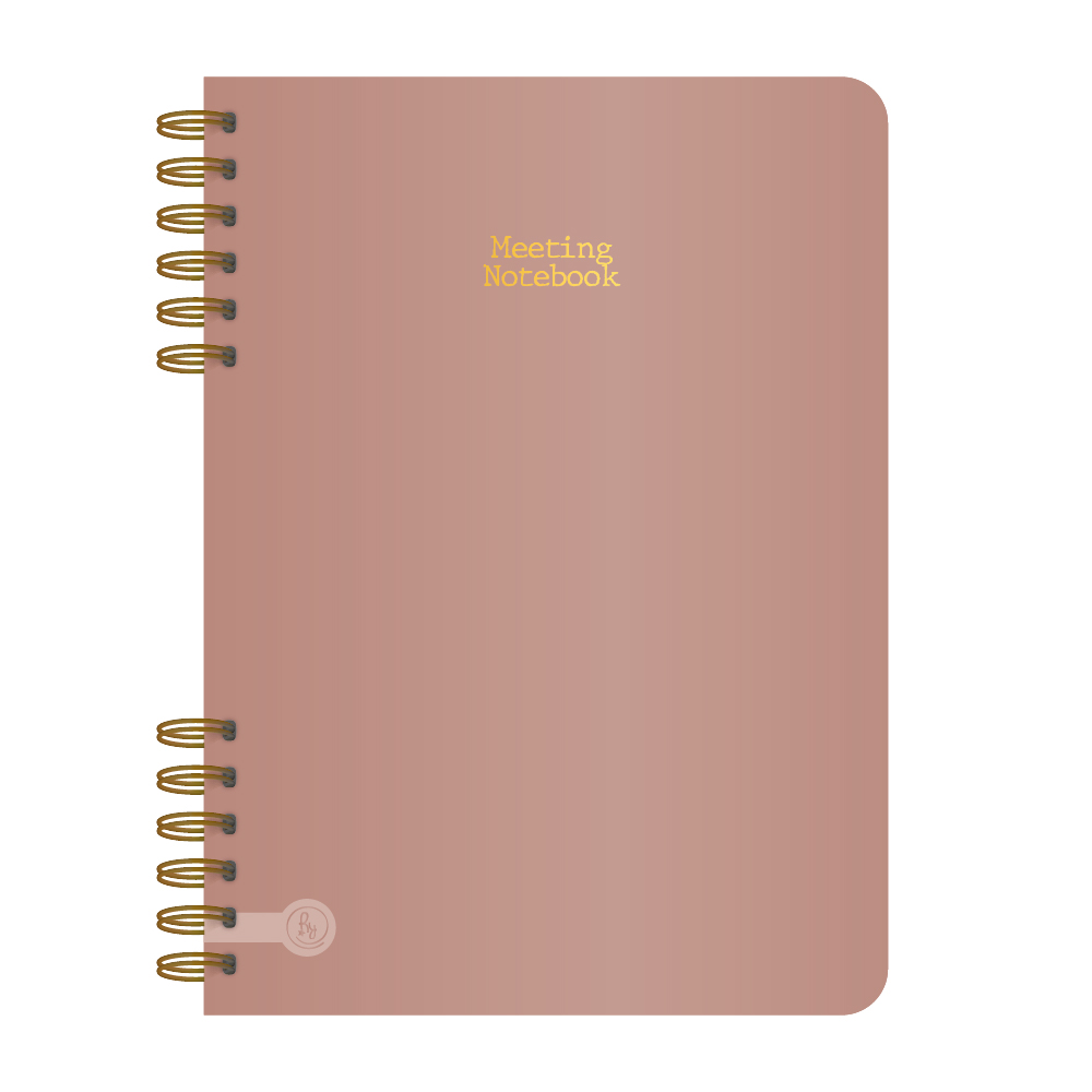CUADERNO RY A5 15X21 ANILLADO 80 HOJAS PREMIUM METAL 1023