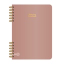 CUADERNO RY A5 15X21 ANILLADO 80 HOJAS PREMIUM METAL 1023