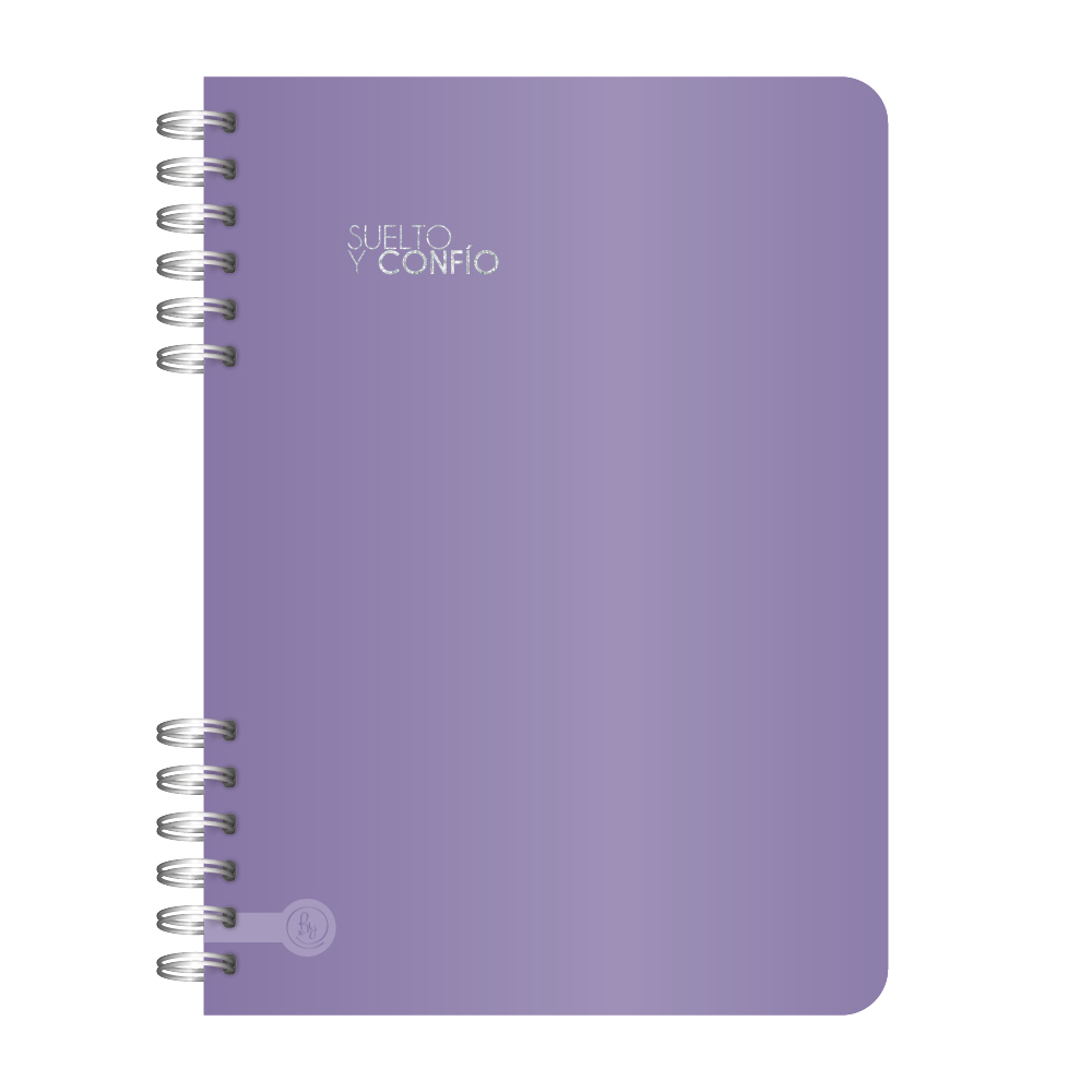 CUADERNO RY A5 15X21 ANILLADO 80 HOJAS PREMIUM METAL 1023