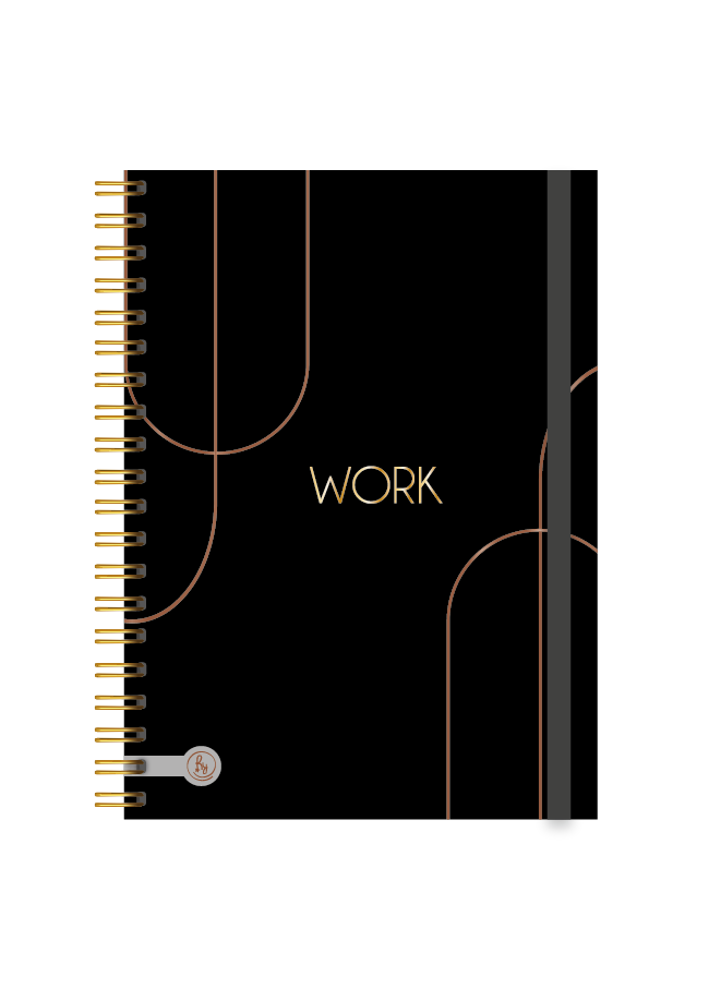 CUADERNO RY A5 15X21 ANILLADO 80 HOJAS OFFICE RAYAS 1103