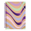 CUADERNO RY UNIVERSITARIO 20X28 ANILLADO TAPA DURA 100 HOJAS KRAFTY 1043