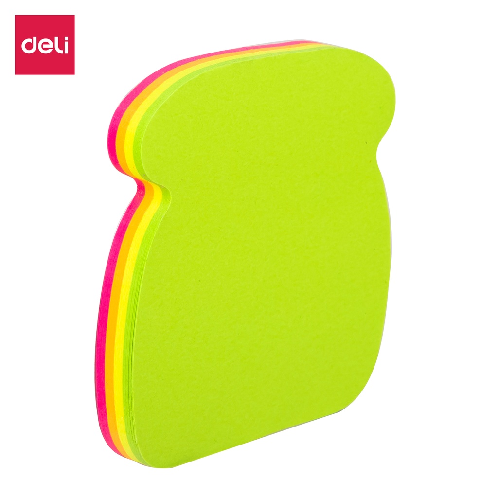 NOTAS ADHESIVAS DELI TEMATICAS NEON SHAPE FLECHA X80 HOJAS PROMO