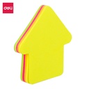 NOTAS ADHESIVAS DELI TEMATICAS NEON SHAPE FLECHA X80 HOJAS PROMO