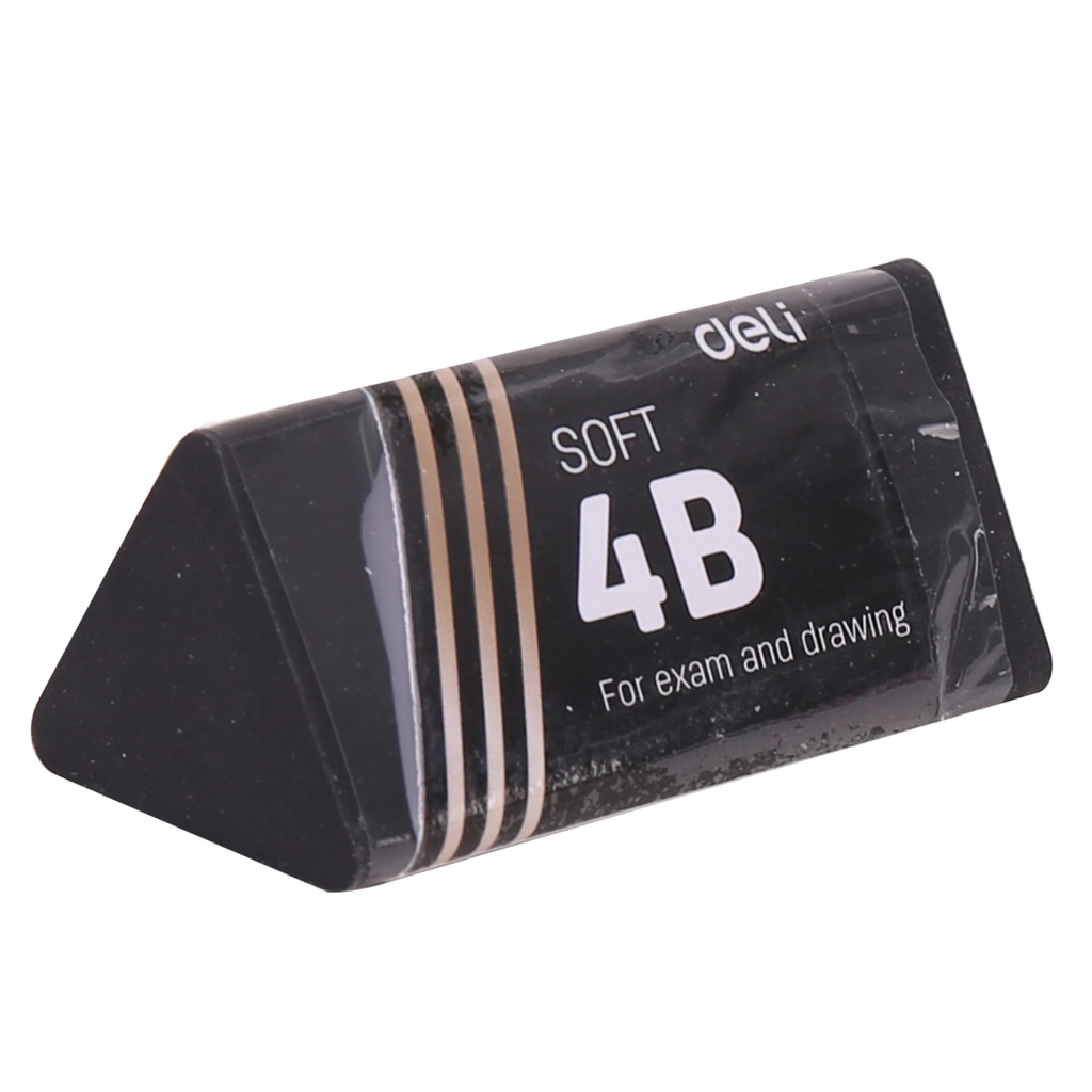 GOMA DELI SCRIBE TRIANGULAR NEGRA X 30 UNIDADES