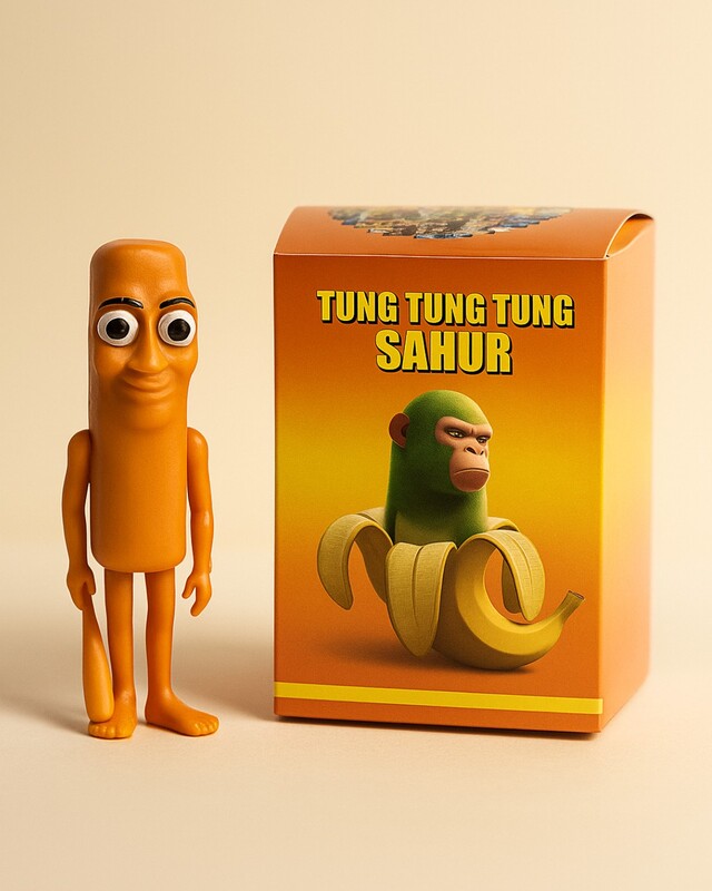 FIGURA DECORATIVA BRAINROT VARIOS PERSONAJES