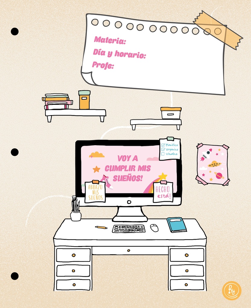 SEPARADOR ESCOLAR RY X6 MOTIVACION CREATIVA