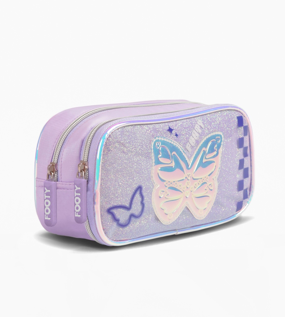 CARTUCHERA FOOTY 2 CIERRE CON ORGANIZADOR