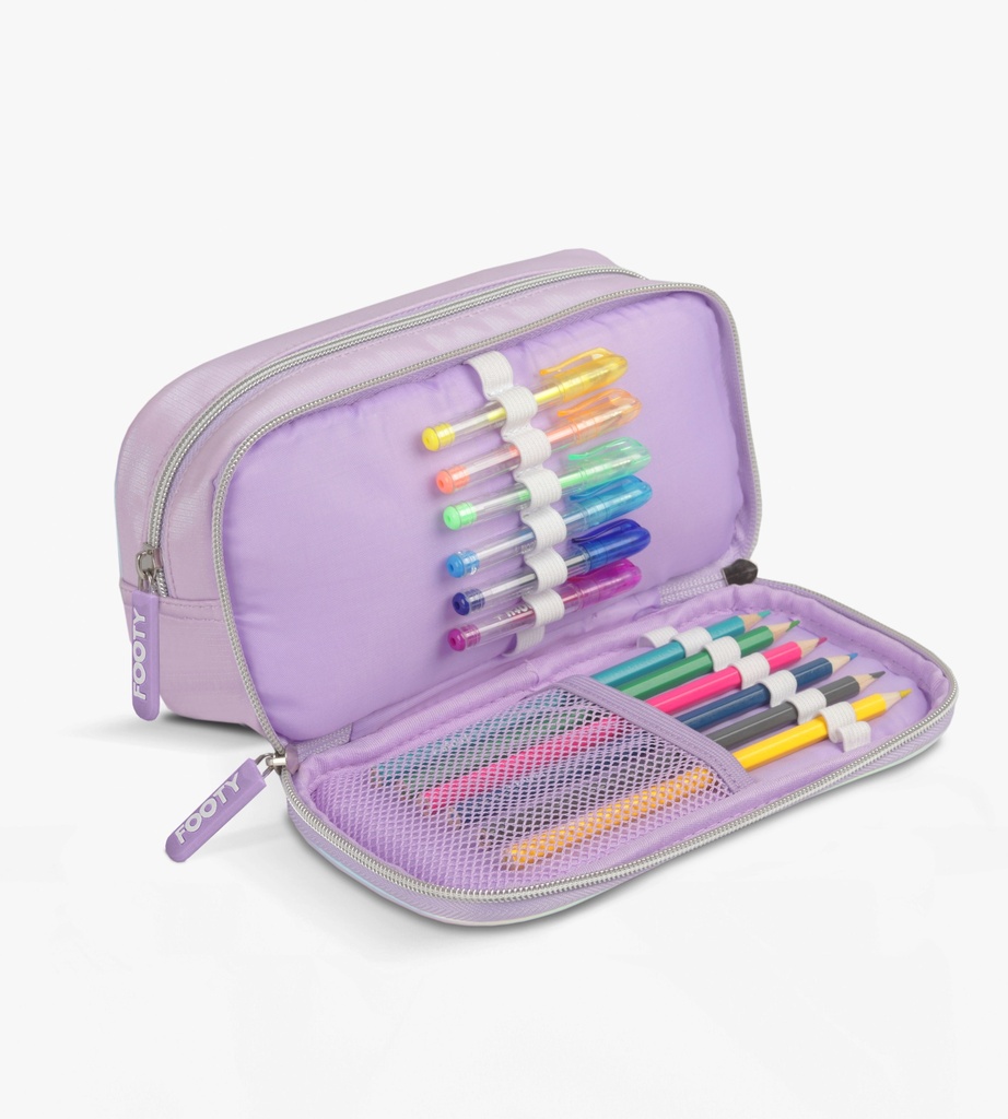 CARTUCHERA FOOTY 2 CIERRE CON ORGANIZADOR