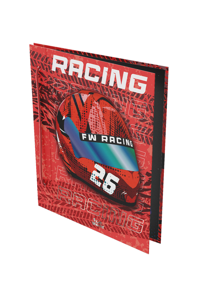 CARPETA 2 TAPAS Nº3 FW RACE