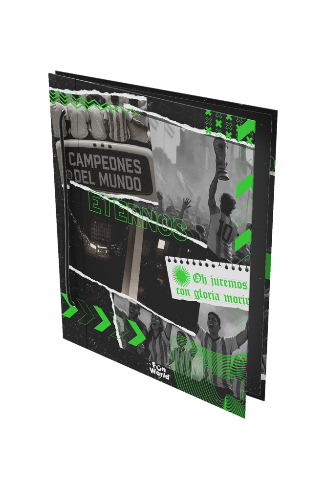 CARPETA 2 TAPAS Nº3 FW CAMPEONES