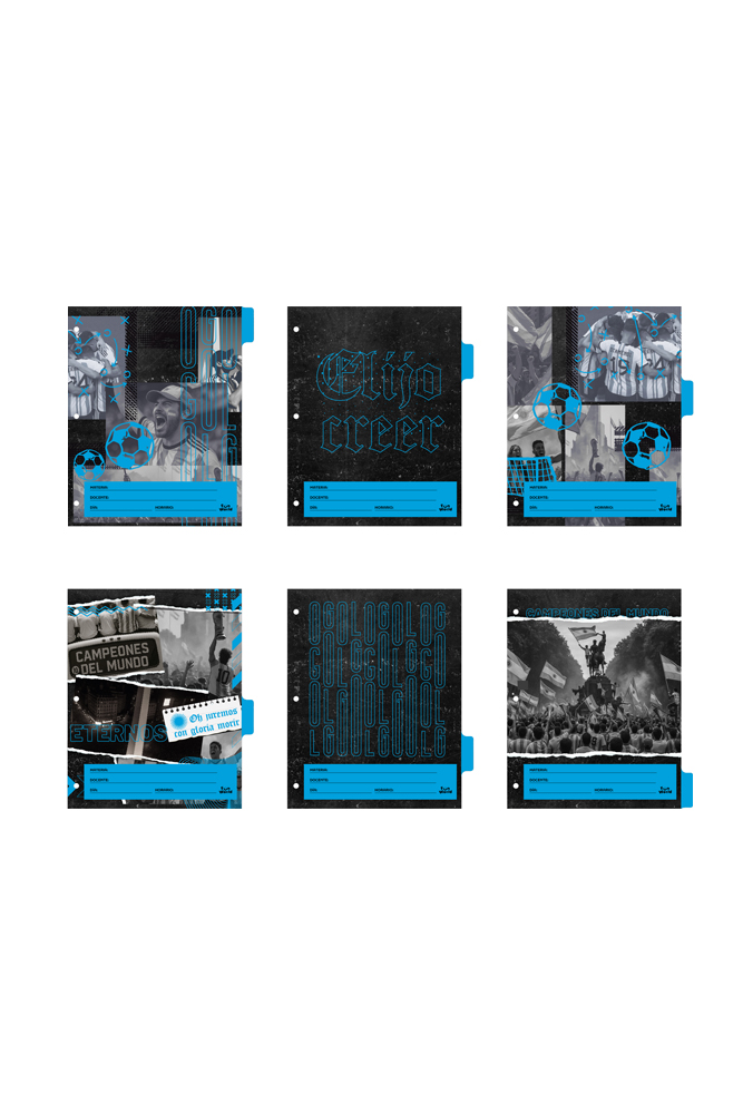 SEPARADOR ESCOLAR FW CON LENGUETA X6 CAMPEONES