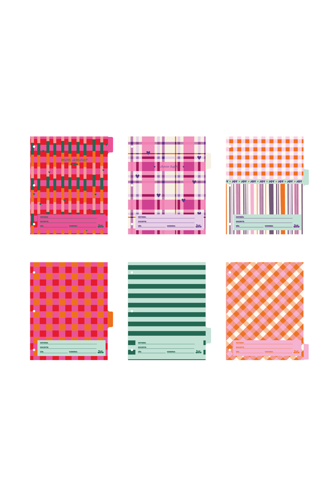 SEPARADOR ESCOLAR FW CON LENGUETA X6 COLORBLOOK