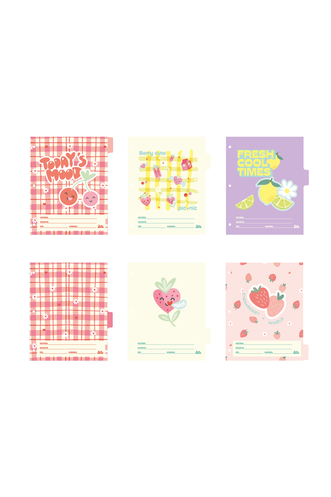 SEPARADOR ESCOLAR FW CON LENGUETA X6 FRESH