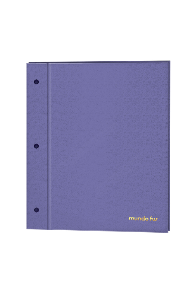 CARPETA 2 TAPAS Nº3 FW FORRADA POLIPROPILENO PASTEL  COLORES SURTIDOS