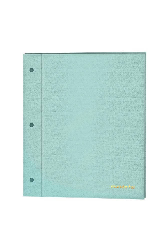 CARPETA 2 TAPAS Nº3 FW FORRADA POLIPROPILENO PASTEL  COLORES SURTIDOS