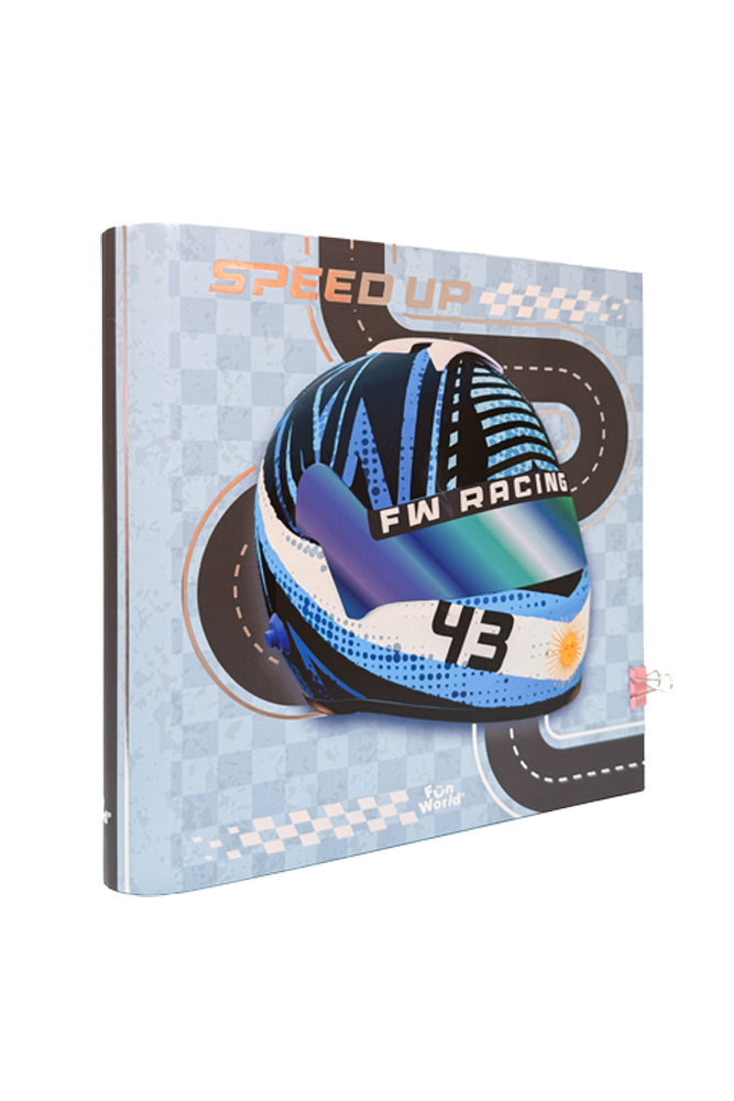 CARPETA 3X40 FW FUN WORLD RACE