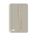 ANOTADOR RY 9.5X16 ALARGADO ANILLADO 80 HOJAS RAYADAS 1010