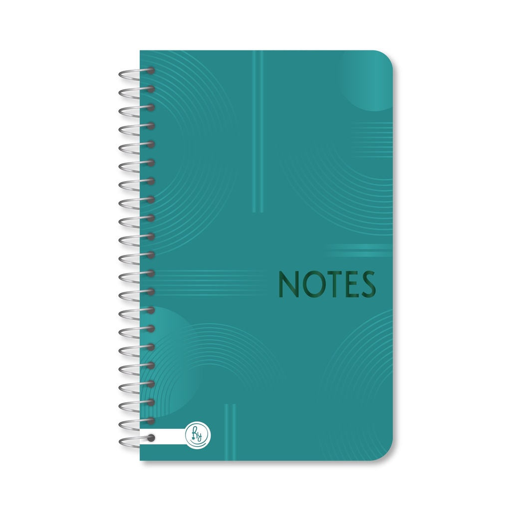 ANOTADOR RY 9.5X16 ALARGADO ANILLADO 80 HOJAS RAYADAS 1010