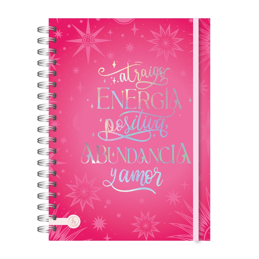 CUADERNO RY A5 15X21 ANILLADO 80 HOJAS MOTIVACION CREATIVA 1012