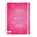 CUADERNO RY A5 15X21 ANILLADO 80 HOJAS MOTIVACION CREATIVA 1012