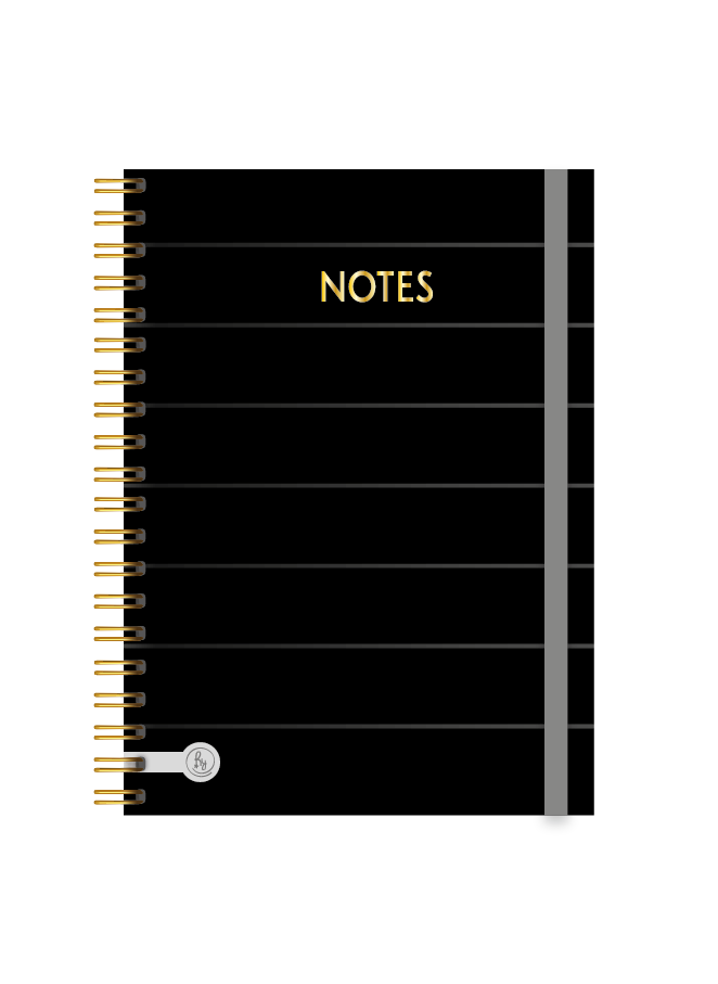 CUADERNO RY A5 15X21 ANILLADO 80 HOJAS MIX CUADROS 1072