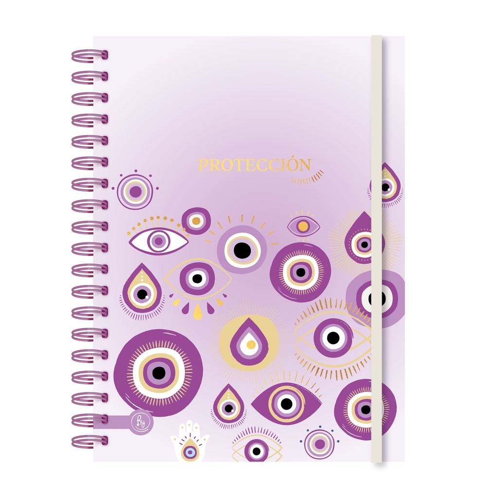 CUADERNO RY A5 15X21 ANILLADO 80 HOJAS UNIVERSO 1014