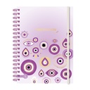 CUADERNO RY A5 15X21 ANILLADO 80 HOJAS UNIVERSO 1014