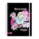 CUADERNO RY A5 15X21 ANILLADO 80 HOJAS UNIVERSO 1014